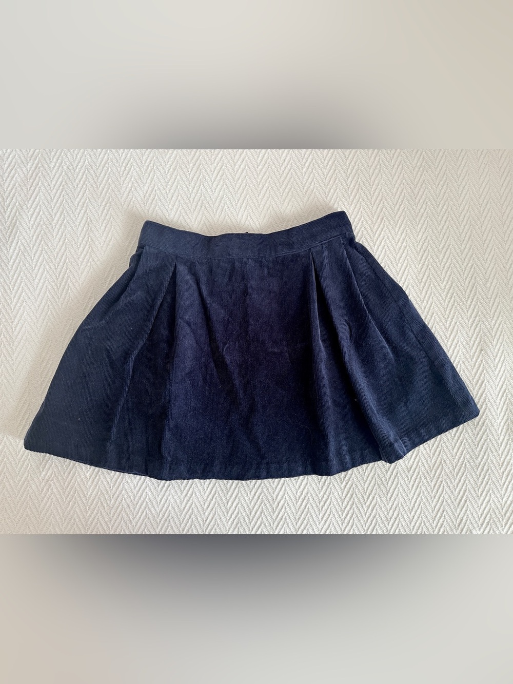 Tbbc navy pleat skirt